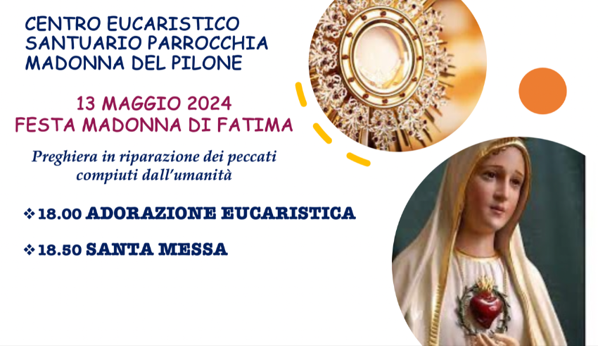 Festa Madonna di Fatima 2024